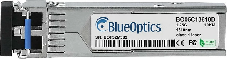 Modul SFP BlueOptics AGM732F, 1G 1000BASE-LX, 1310nm, 10km, LC, SMF, nickel