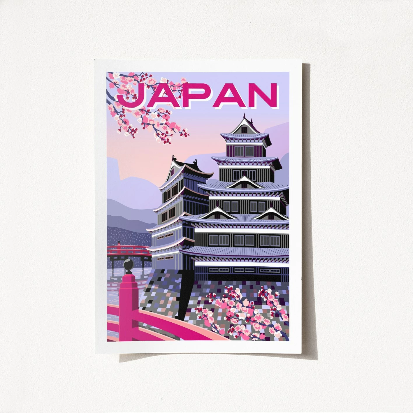 Poster A3, Wallity, Japoni - 2011, shumëngjyrësh