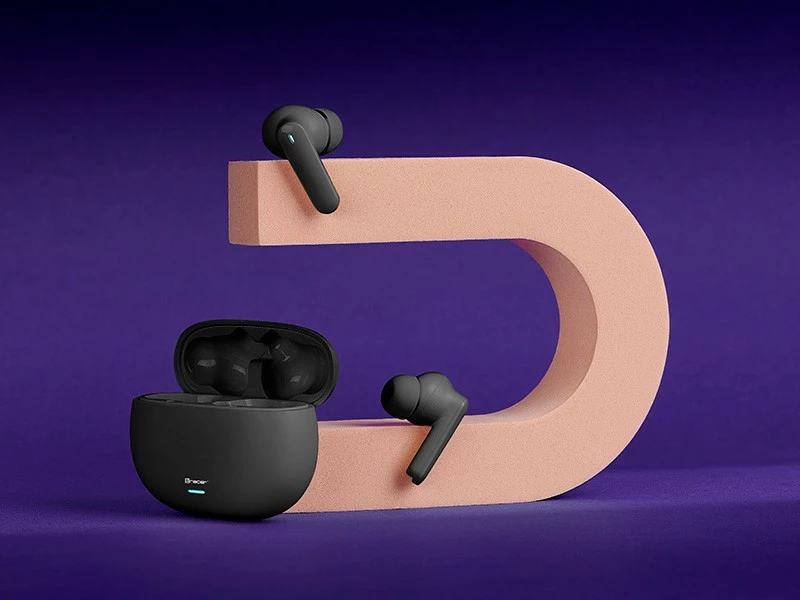 Kufje TWS me ANC, Tracer S1 (TRASLU47340), Bluetooth 5.3, bateri 6 orë, kasë 300 mAh, të zeza