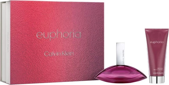 Set Eau de Parfum për femra Calvin Klein Euphoria 100ml + balsam trupi 100ml