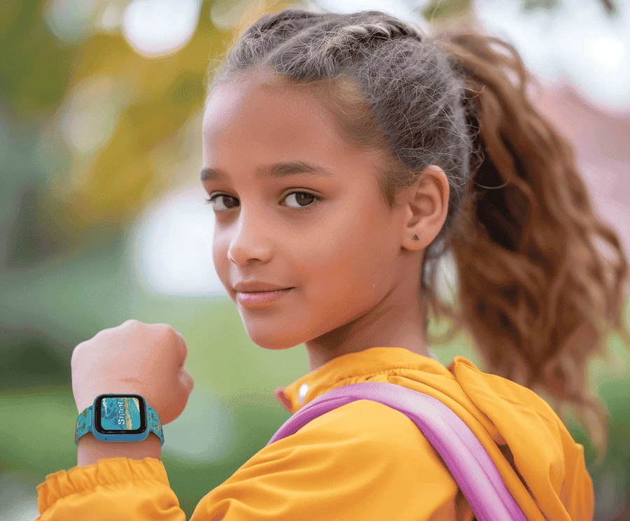 Orë Smart Për Fëmijë Me Kamerë - Disney Stitch