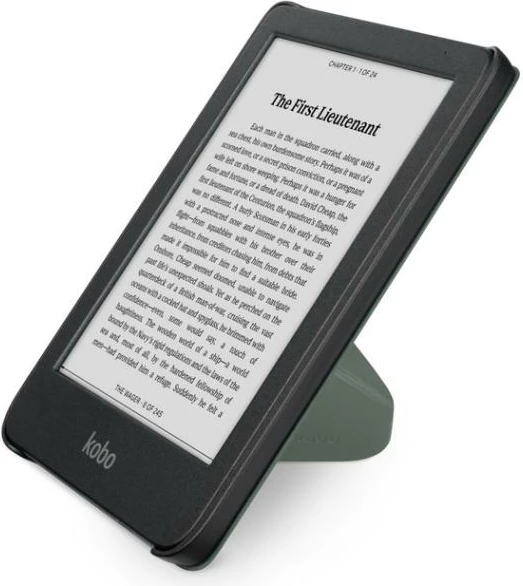 Mbështjellës Kobo SleepCover Clara N365-AC-GR-E-PU, për e-book reader, 195x120x20 mm, Misty Green