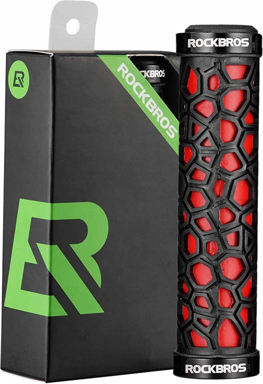 Doreza biçiklete Rockbros 2017-14ARD, e zezë dhe e kuqe