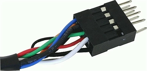 Kabllo FireWire DeLOCK, male/male, 0.016 m, e zezë