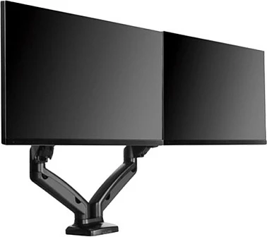 Mbajtës monitori Acer ICY BOX IB-MS304-T, për 2 monitorë, kapëse tavoline, deri 27 inç, e zezë