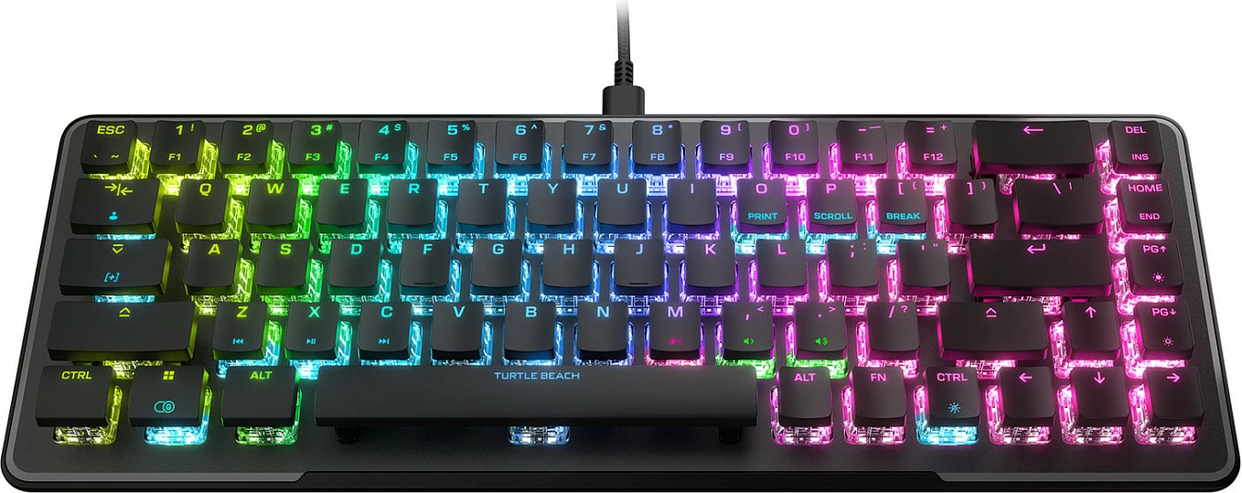 Tastierë gaming Turtle Beach Vulcan II Mini, 65%, Red Switch, DE Layout, RGB, e zezë