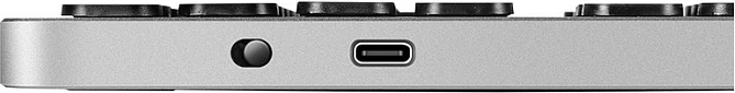 Tastierë wireless LogiLink Multi-Device, Bluetooth 5.0, gri