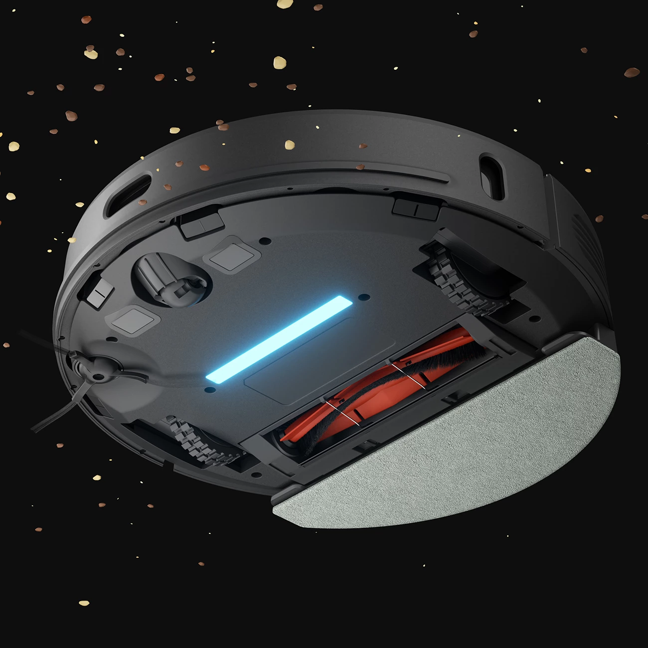 Robot pastrues UWANT U100 Lite me mop, stacion karikimi, Gri