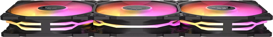 Ventilator për kasë ASUS TUF Gaming TR120 ARGB 120mm 3n1, i zi