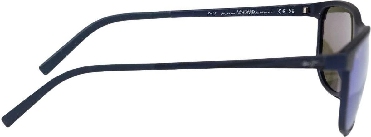 Syze dielli Maui Jim Lele Kawa B811-03S për meshkuj, të kaltra të errëta [Madhësia: 58]