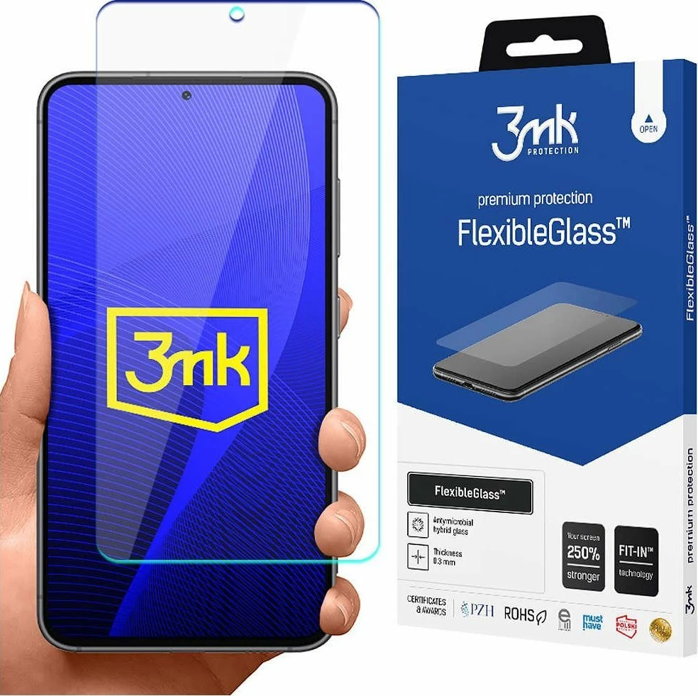 Xham mbrojtës ekrani 3MK FlexibleGlass për Samsung Galaxy S23+