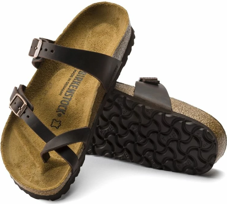 Flip-flops për femra Birkenstock, kafe