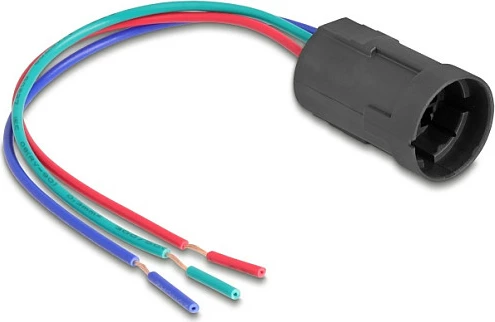 Konektor Pin Header DeLOCK 90789, 3-pin, 230V/3A, IP65, Straight, i zi