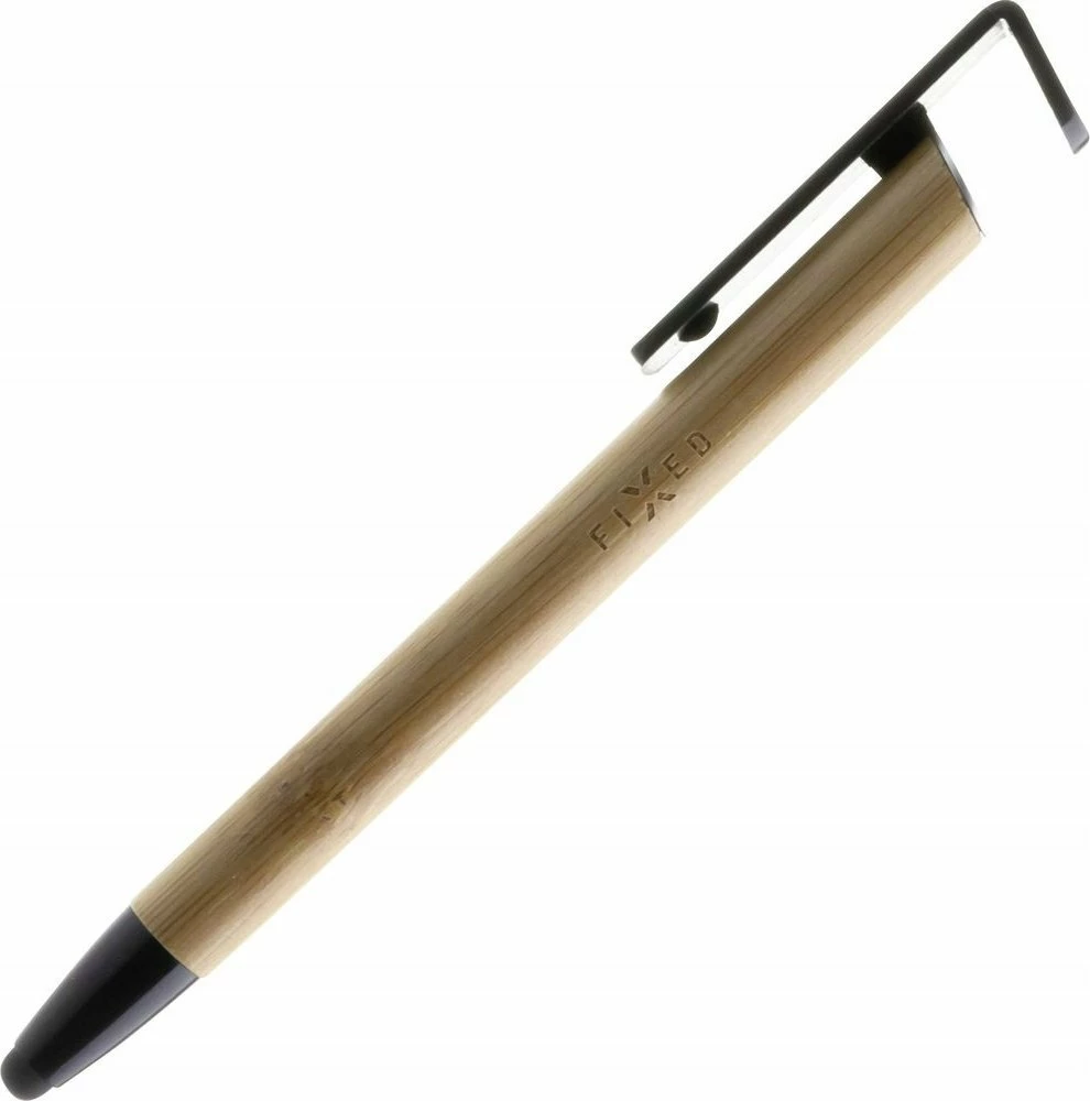 Stilolaps me stylus dhe mbajtëse Fixed Pen 3n1, Bamboo
