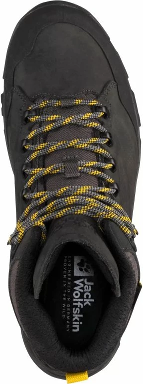 Çizme hiking për meshkuj Jack Wolfskin, të verdha