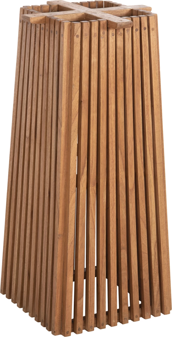 Baza e tavolinës për bar, FRANTZ, ngjyrë natyrale, FH9858.11, 40x40x90H cm