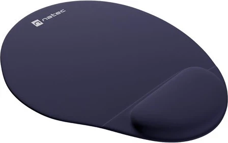 Mauspad Natec Marmot, me mbështjellës për kyçin e dorës, ngjyrë blu marine