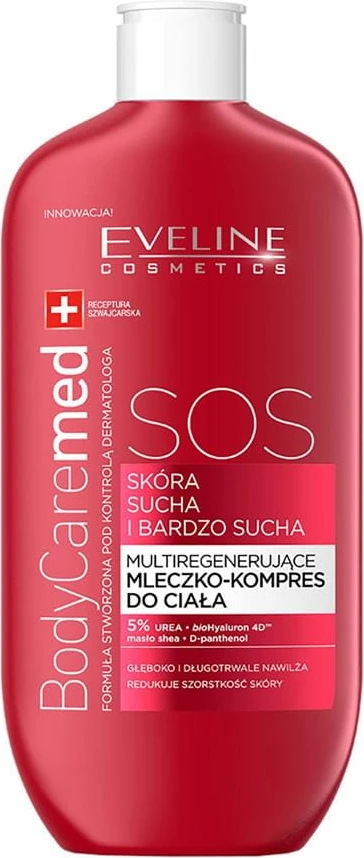 Qumësht trupi për femra Eveline Cosmetics BodyCare Med+ Multi-Regenerating Body Milk Compress 350ml