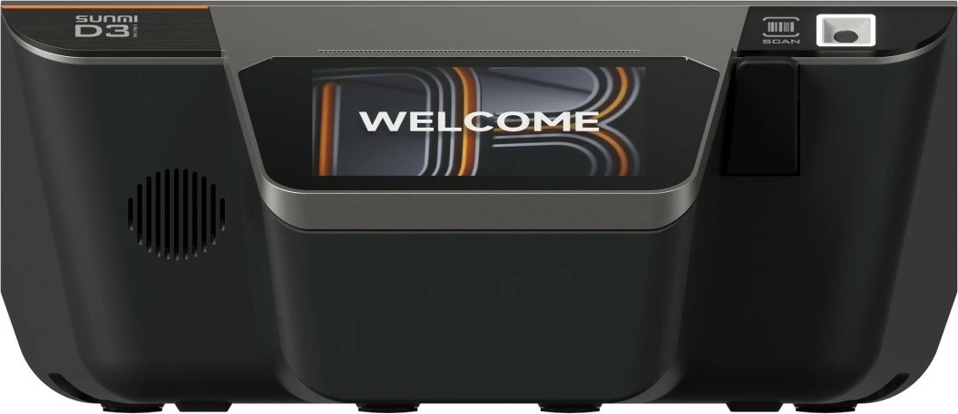 Terminal POS Sunmi D3 Mini GMS, 3/32GB, Android 13, printer 80mm, skaner, i zi