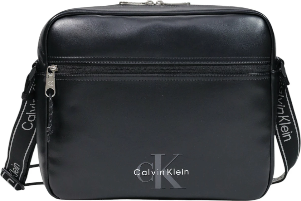 Çantë laptopi për meshkuj Calvin Klein LV04D3442G, e zezë