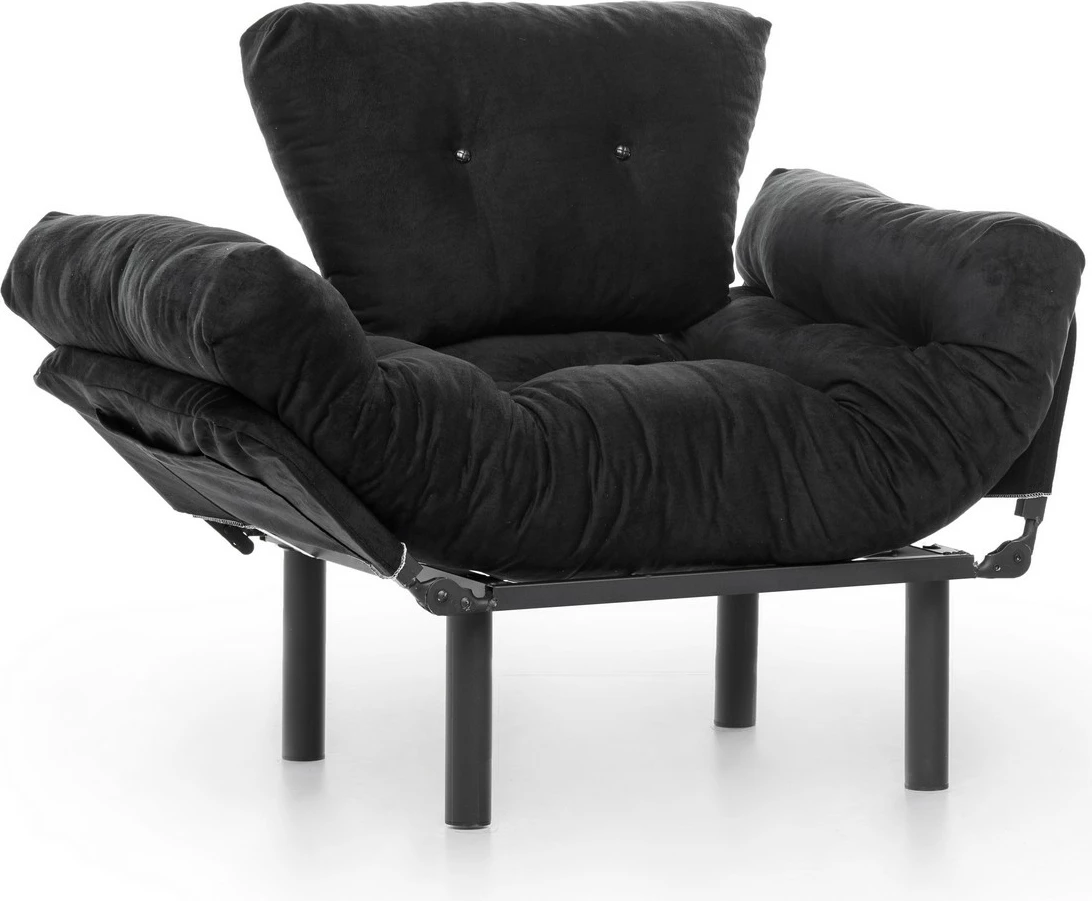 Karrige Wing Nitta, e zezë, Atelier del Sofa