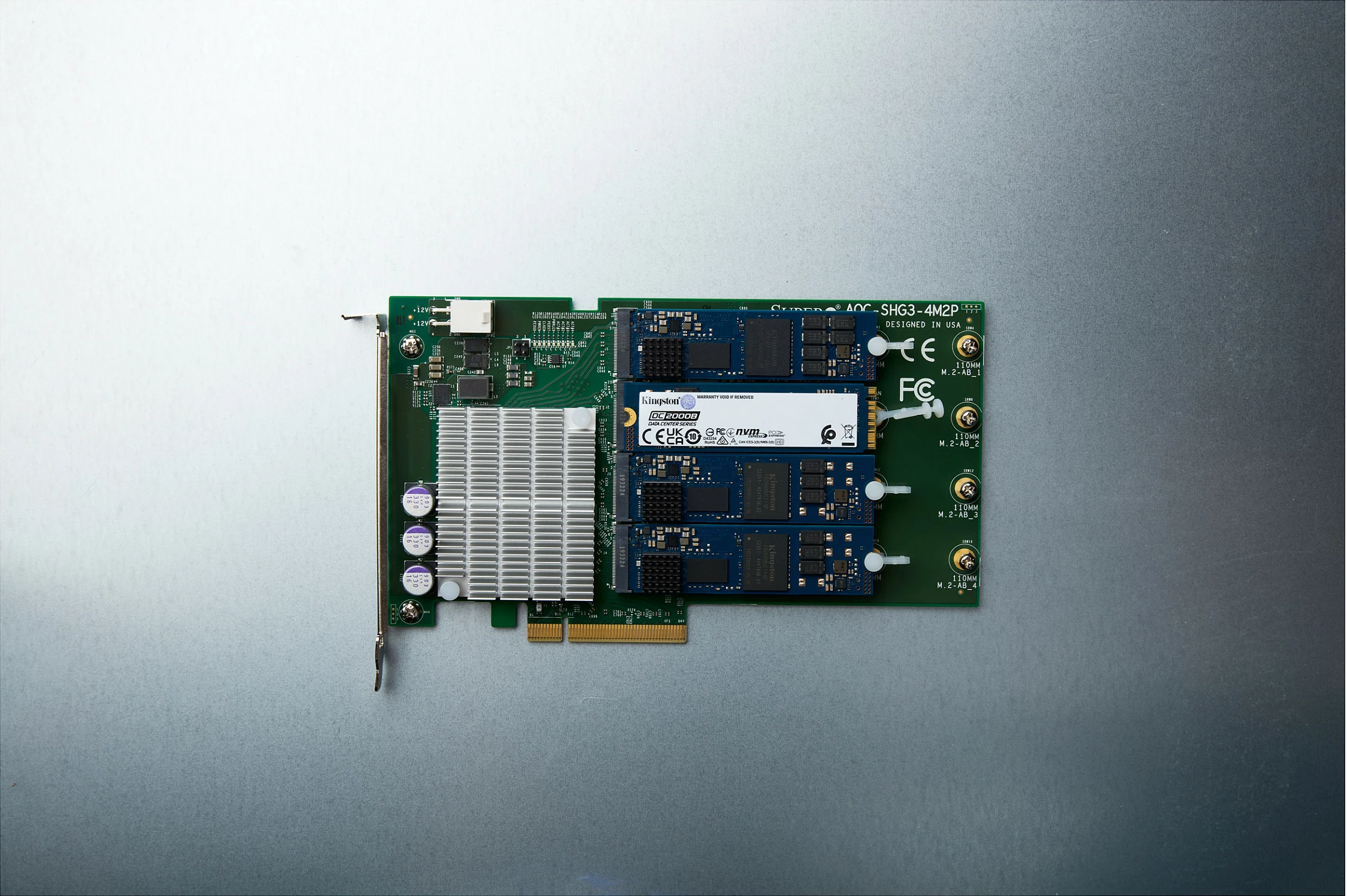 SSD Kingston DC2000B 480GB PCIe 4.0 M.2