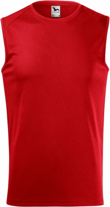 Fanellë trajnimi Malfini për meshkuj, e kuqe