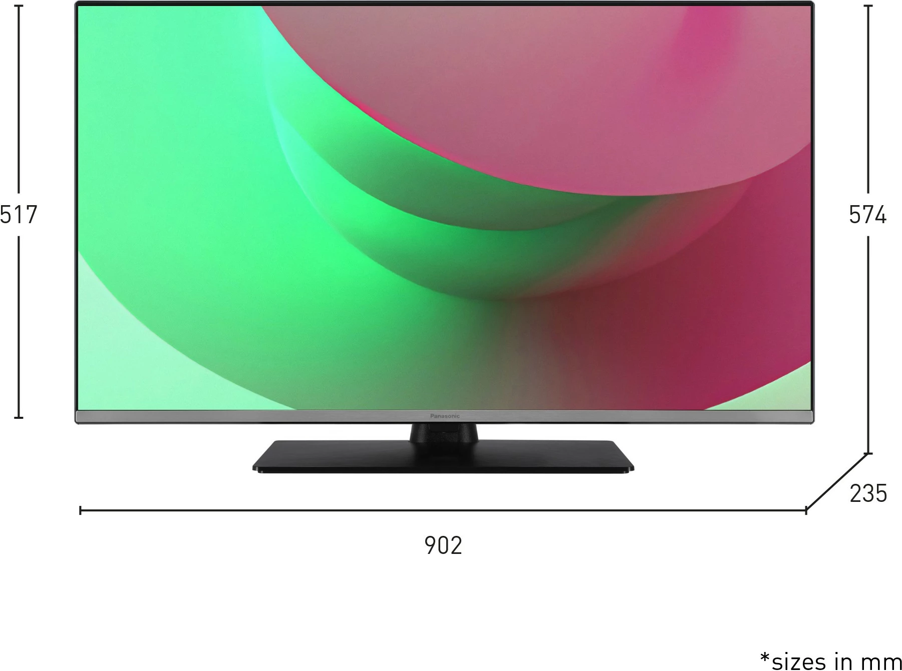 Televizor Panasonic TB-40S45AEZ 40 inç LED argjendtë