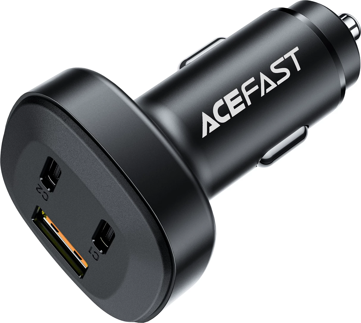 Karikues veture Acefast B3, 66W, 2x USB Type-C / USB, i zi