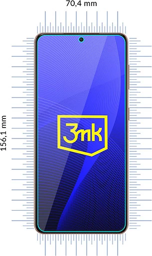 Xham mbrojtës hibrid 3mk FlexibleGlass për Samsung Galaxy S21+, antimikrobial
