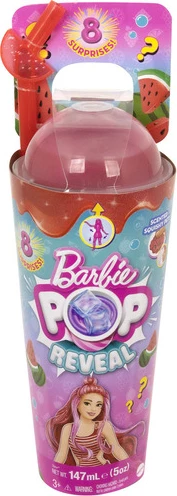 Barbie Pop Reveal Fruit Series - Watermelon Crush Scented Doll & Surprises