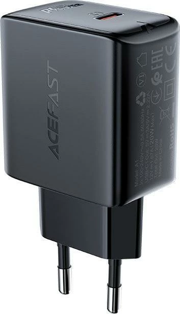 Karikues USB-C Acefast A1 20W Power Delivery, i zi