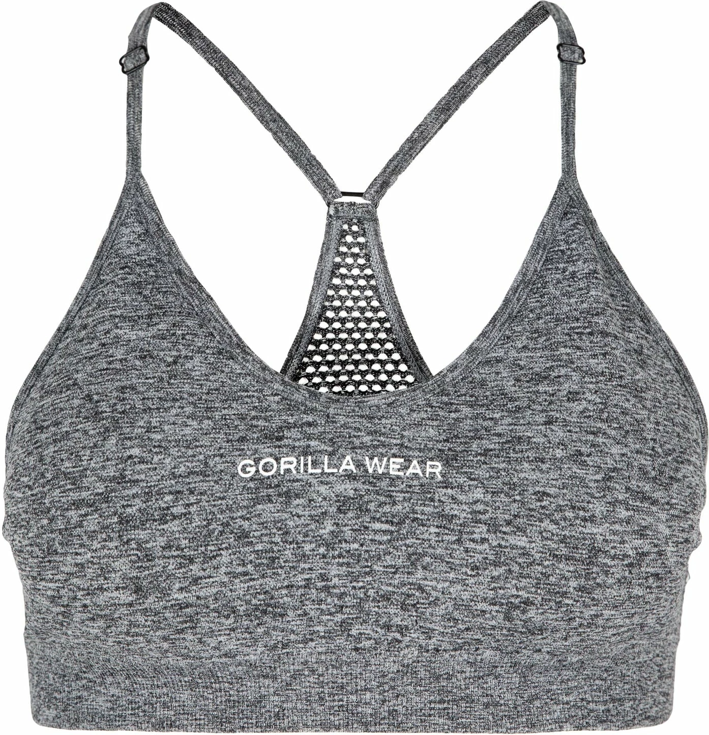 Quincy Seamless Sports Bra - Gray Melange