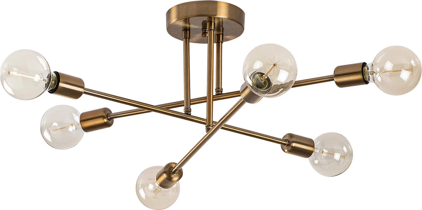 Llambë varëse metalike vintage,FH7239, 64x64x30cm