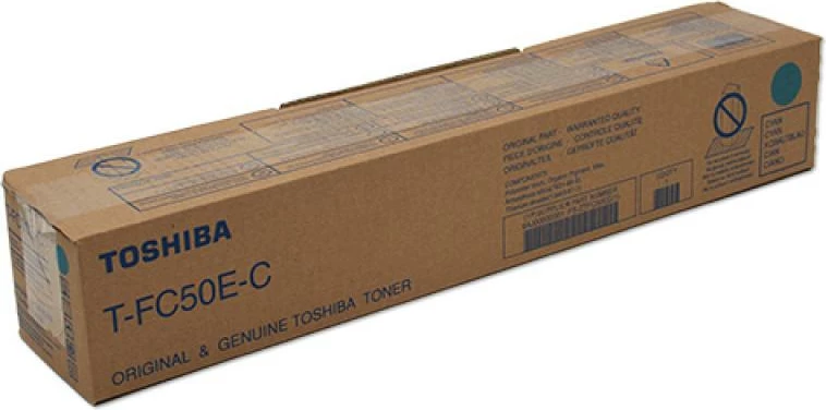 Toner, Toshiba, T-FC50E-C, rendiment 24,000 faqe, cyan