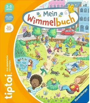 Libër interaktiv tiptoi Ravensburger Mein Wimmelbuch, 3-5 vjeç