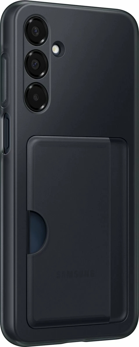 Mbështjellës Samsung Card Slot Case EF-OA166TBEGWW për Galaxy A16, xhep për karta, i zi