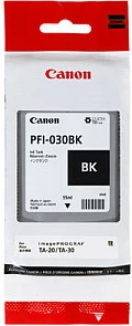 Kartush boje Canon PFI-030BK, pigment LUCIA TD, 55 ml, për imagePROGRAF TA-20/TA-30, e zezë