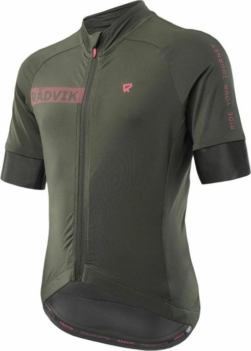 Fanellë për biçikletë për fëmijë Radvik, e zezë