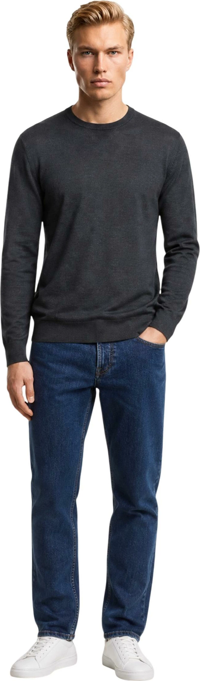 Xhemper për meshkuj Armani Exchange 8NZM3A ZM8AZ, antracit [Madhësia: M]