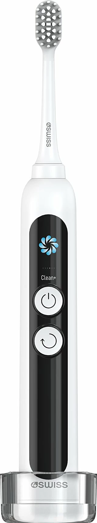 Furçë dhëmbësh elektrike 4Swiss ST216 Electrosonic Care+ 2 koka, e bardhë