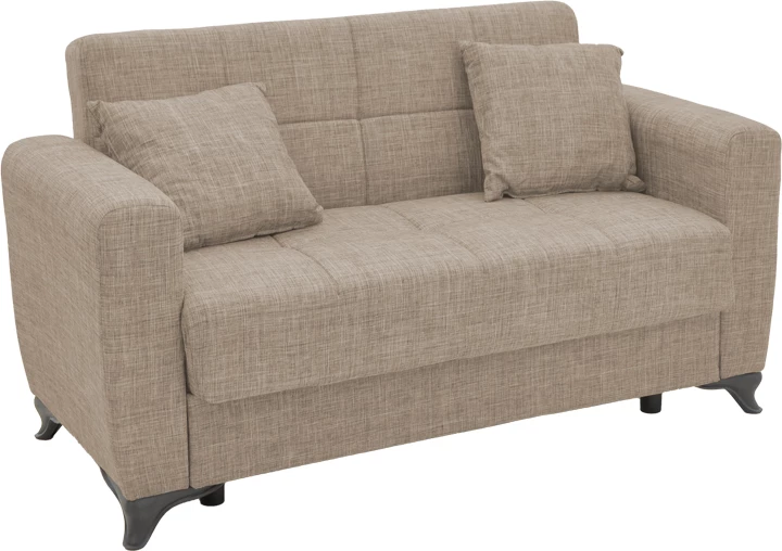 Set salloni 2 pjesë Modesto, ngjyrë kafe e çelët