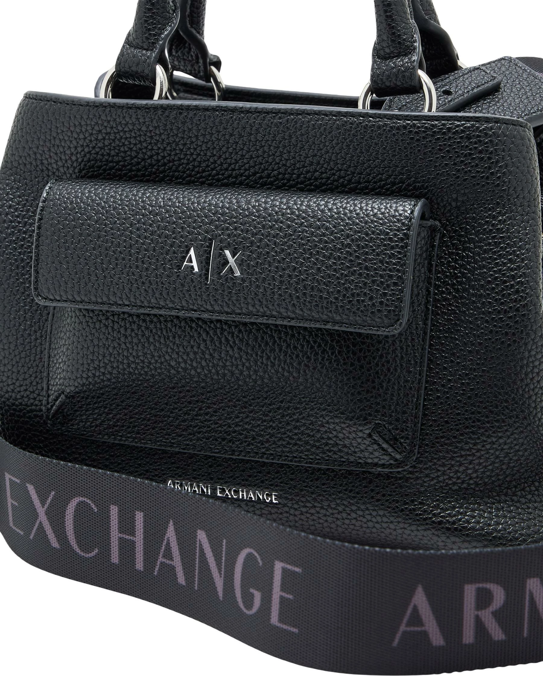 Çantë dore për femra Armani Exchange XW001546 AF17019, e zezë