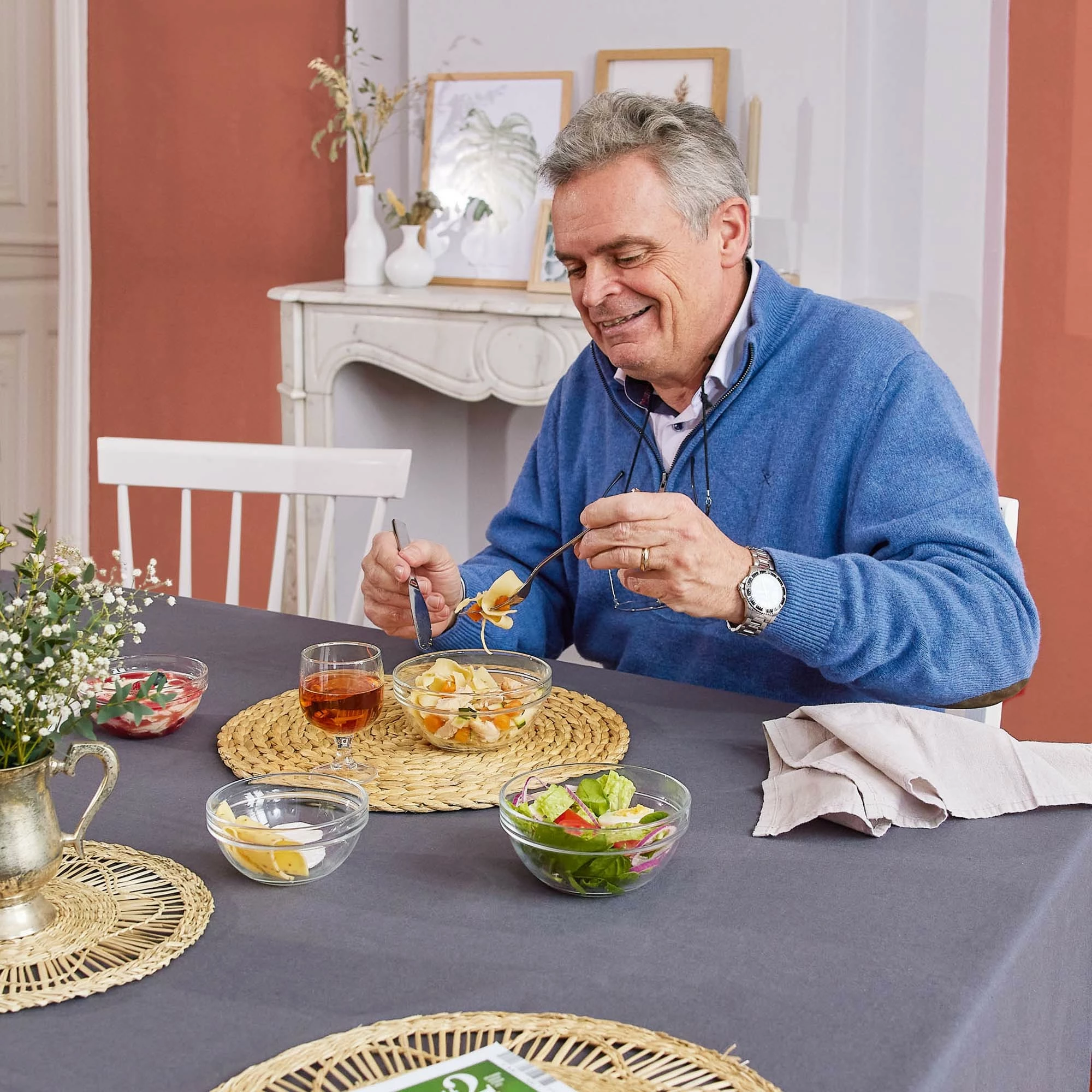 Tas qelqi Arcoroc 385 ml, qelq i temperuar, transparent, set 6 copë