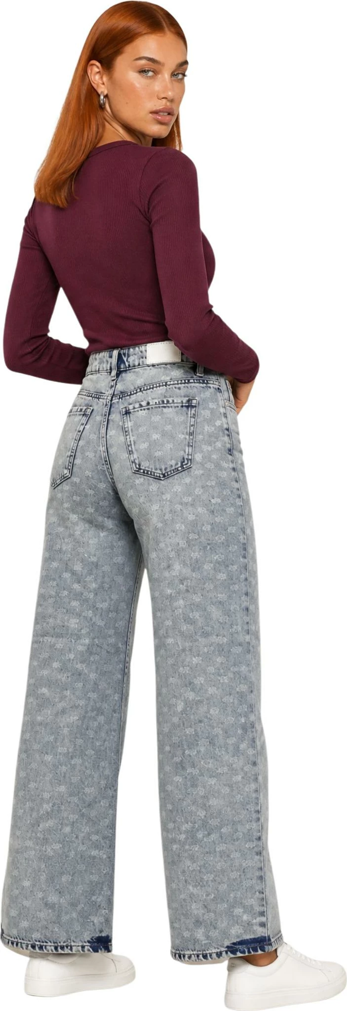 Pantallona për femra Armani Exchange XW000100 AF25777, denim i çelët [Madhësia: 28/32]
