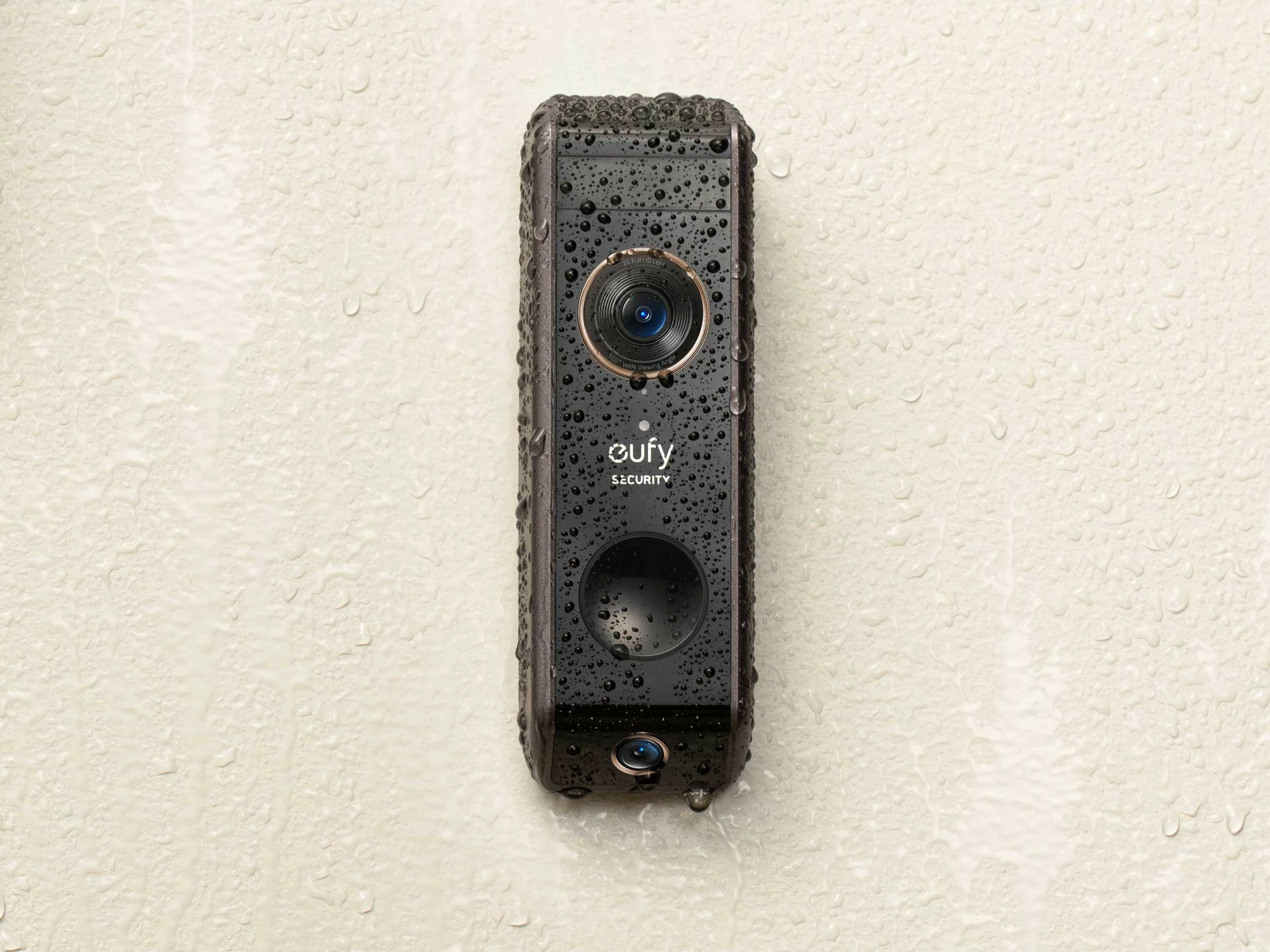 Video derë EUFY Video Doorbell Dual, Wi-Fi, 2560x1920, e zezë
