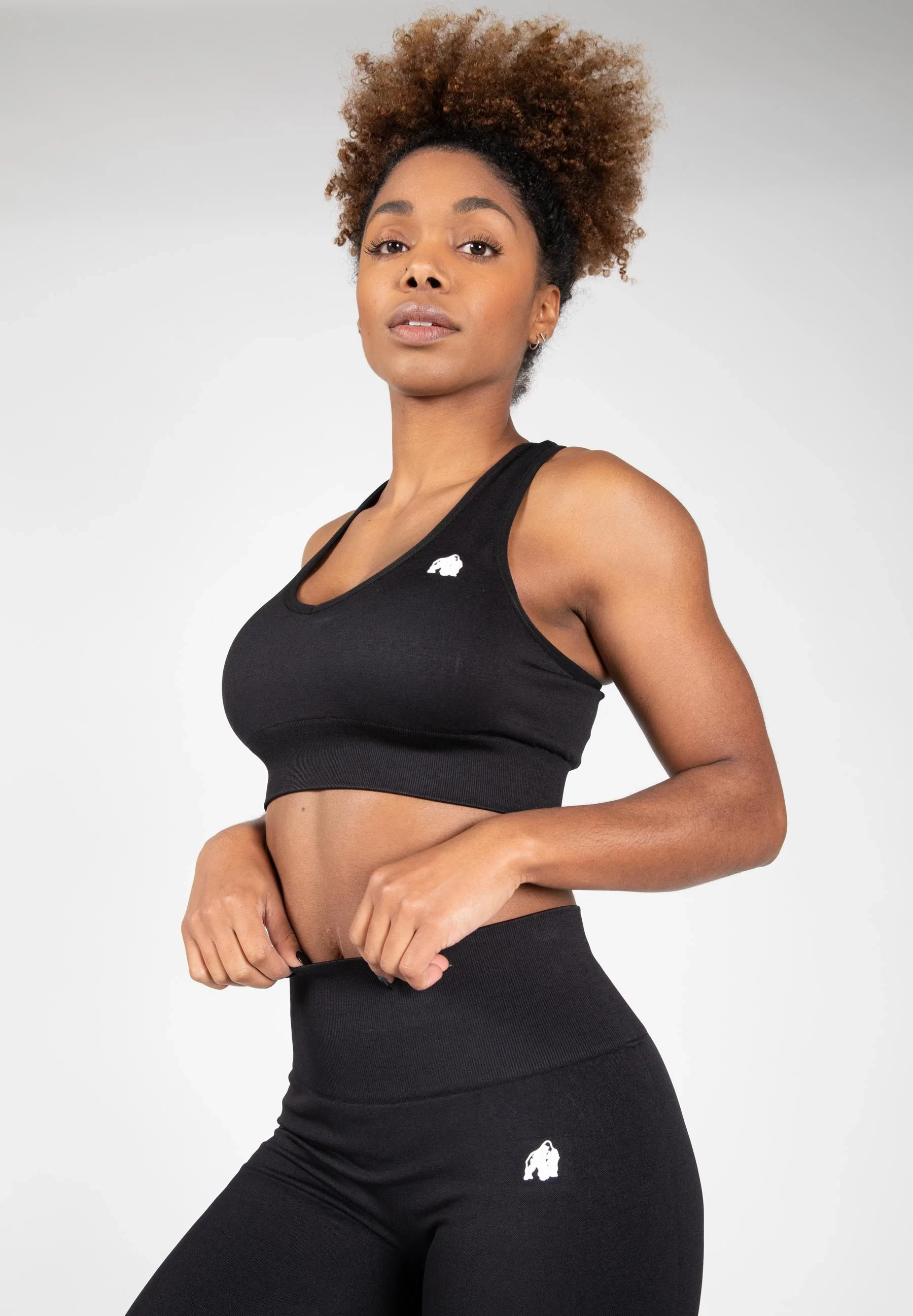 Neiro Seamless Bra - Black [Madhësia: XS/S]