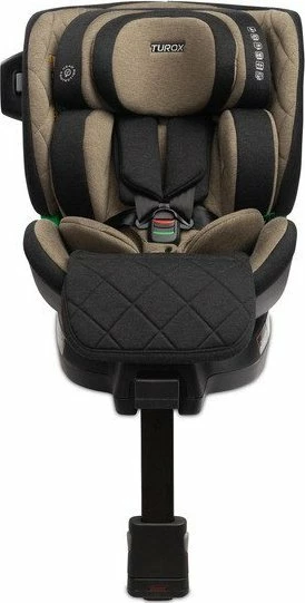 Ndenjëse për veturë Caretero Turox i-Size 40-150 cm, ISOFIX, 360° rrotulluese, Khaki (gjelbër)
