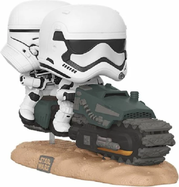 Figurinë koleksionuese Funko POP Movie Moment Star Wars EP 9 First Order Tread Speeder, multikolor