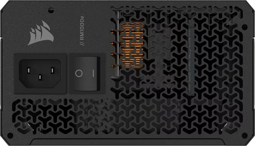 Kasë Corsair RM1000e, 1000 W, plotësisht modulare, ATX 3.1, 80 PLUS Gold, e zezë